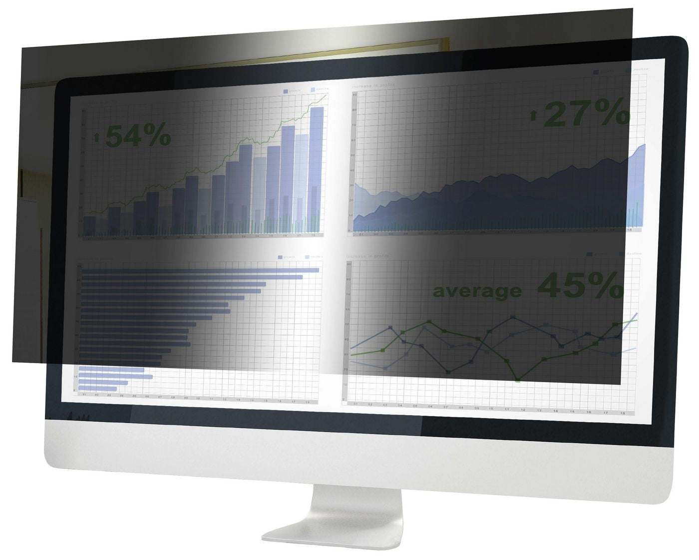 eSTUFF Displayschutz für 34" 21:9 Curved Monitore