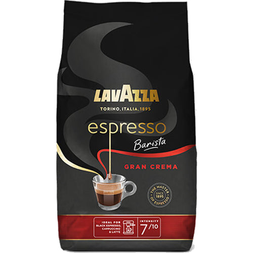 Lavazza Espresso Kaffeebohnen Barista Gran Crema – 1 kg – Mittlerer Röstgrad – Intensität 7/10