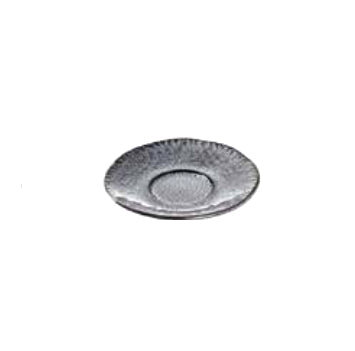 LEONARDO Matera Unterteller – 4er Set, Ø 15,0 cm, Keramik, Anthrazit, spülmaschinenfest, mikrowellengeeignet