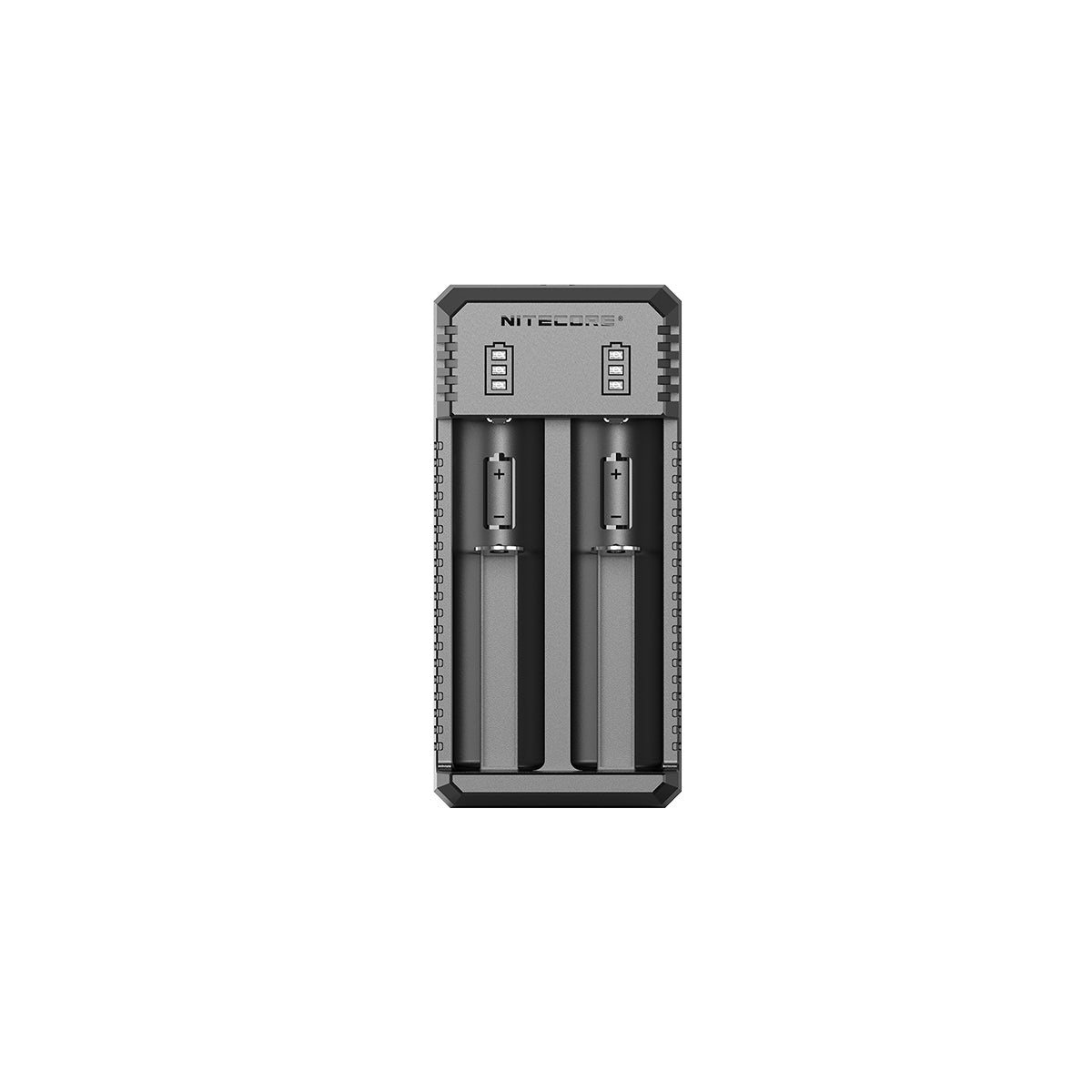 Nitecore UI2 Batterieladegerät 2× – für Li-Ion – Micro-USB – schwarz