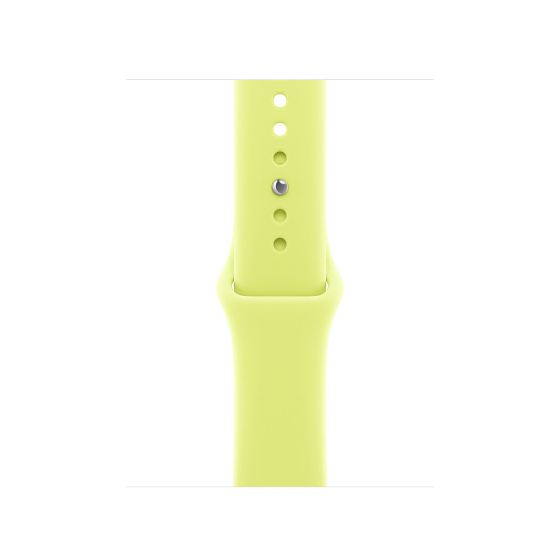 Apple Sport Band – Armband – für Apple Watch 42 mm, Neon Gelb, M/L, Polymer