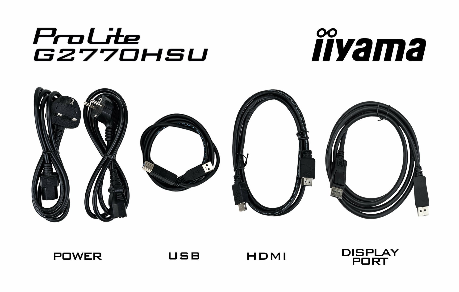 iiyama G2770HSU-B6 – 27" Full HD IPS 180 Hz – HDMI, DP, Lautsprecher