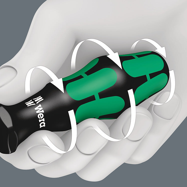 Wera Kraftform Plus – Schraubenzieher-Set PH/SL, 6-teilig – 334/6 Rack