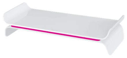 Leitz 65040023 – Tischhalterung, bis 27", pink, weiss