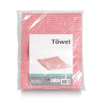 Elite Allzwecktuch – rosa – 50 × 38 cm – Viskose – 10er-Set