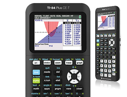 Texas Instruments TI-84 Plus CE-T, Python Edition – Grafikrechner, Schwarz