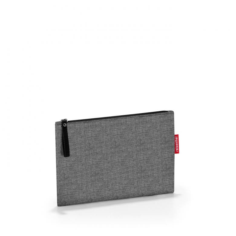 Reisenthel Kosmetiktasche – 24×17×2 cm – wasserfest – Twist Silver – Polyester