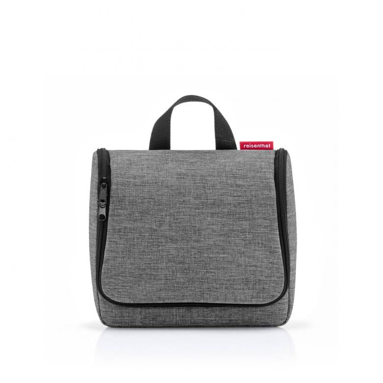 Reisenthel Kosmetiktasche Toiletbag – wasserfest, aufhängbar – 3 l – grau – Polyester