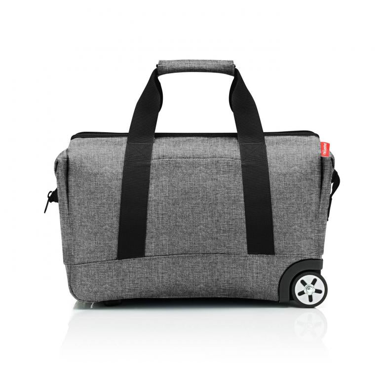 Reisenthel allrounder trolley – Reisetasche, 30 l, 2 Rollen, für Trolley aufsteckbar, Polyester, Grau
