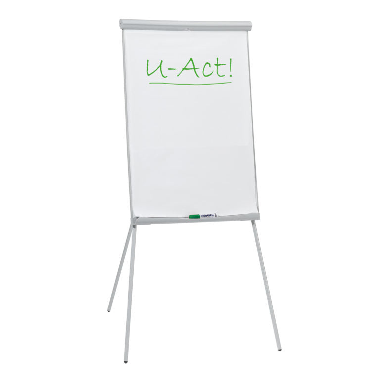 Franken Flipchart-Block U-Act Line Standard – 70 × 100 cm, grau, Recycling