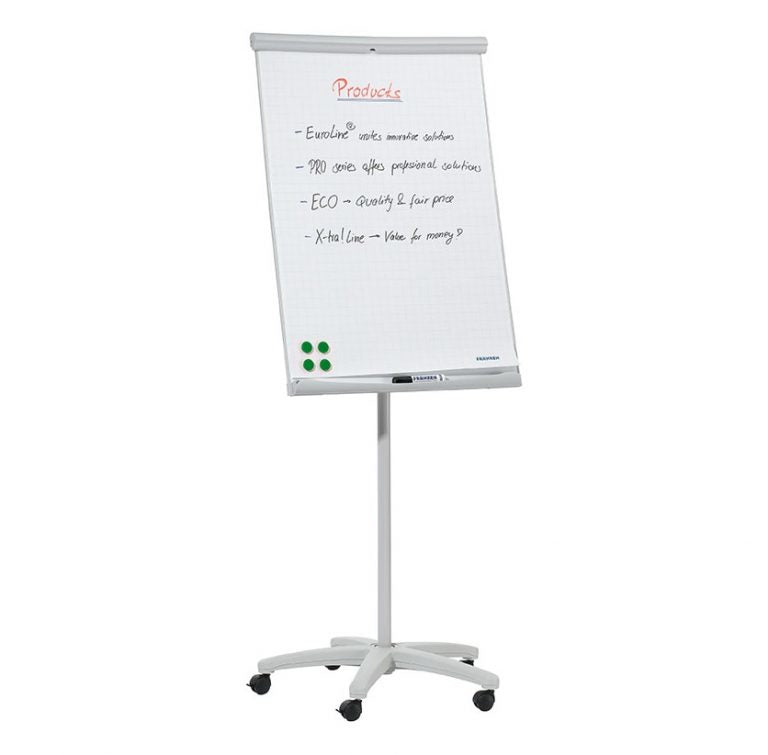 Franken Flipchart-Block U-Act Line Mobil – 70 × 100 cm, grau