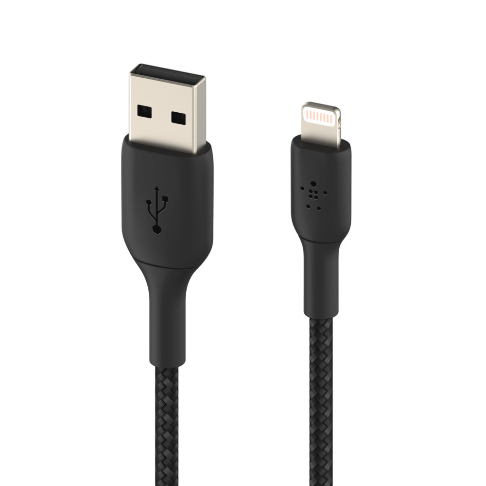 Belkin Lightning Kabel, 2 m, Schwarz, MFi-zertifiziert