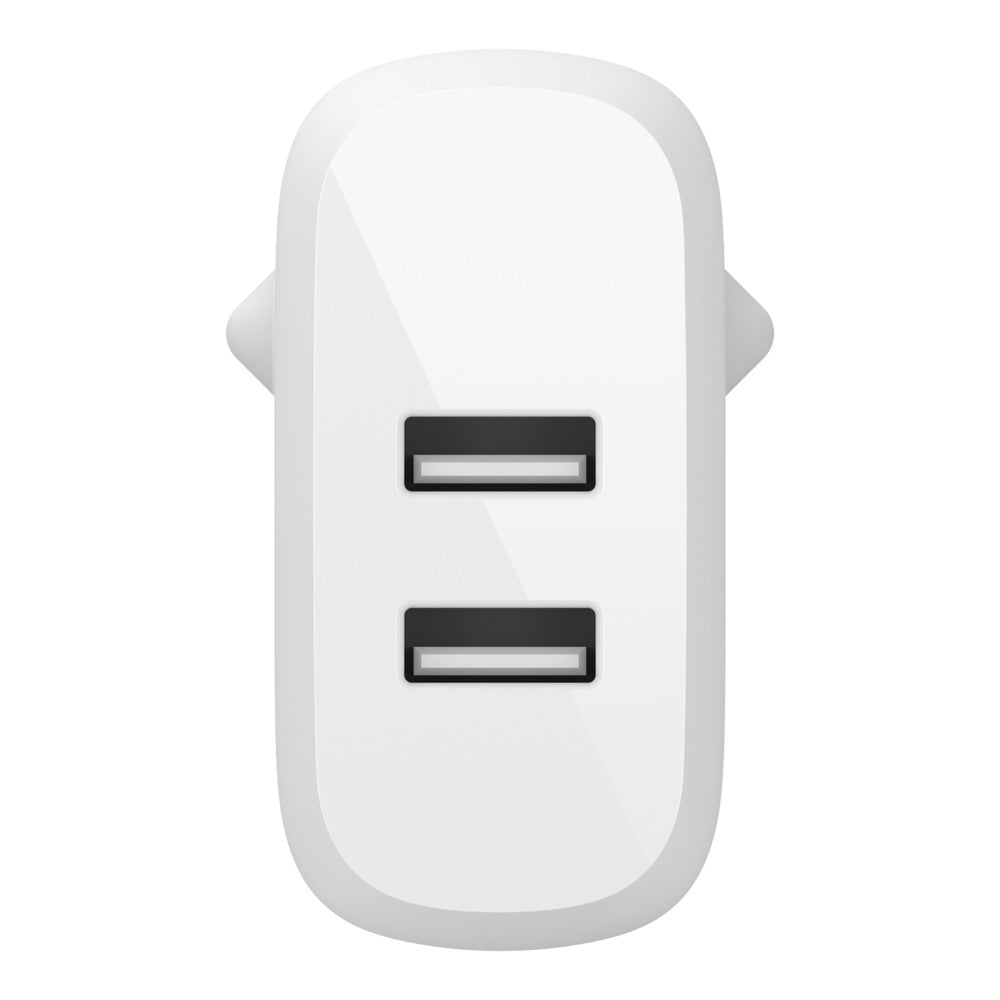 Belkin Ladegerät – 24 W, 2× USB-A, mit 1 m USB-C-Kabel