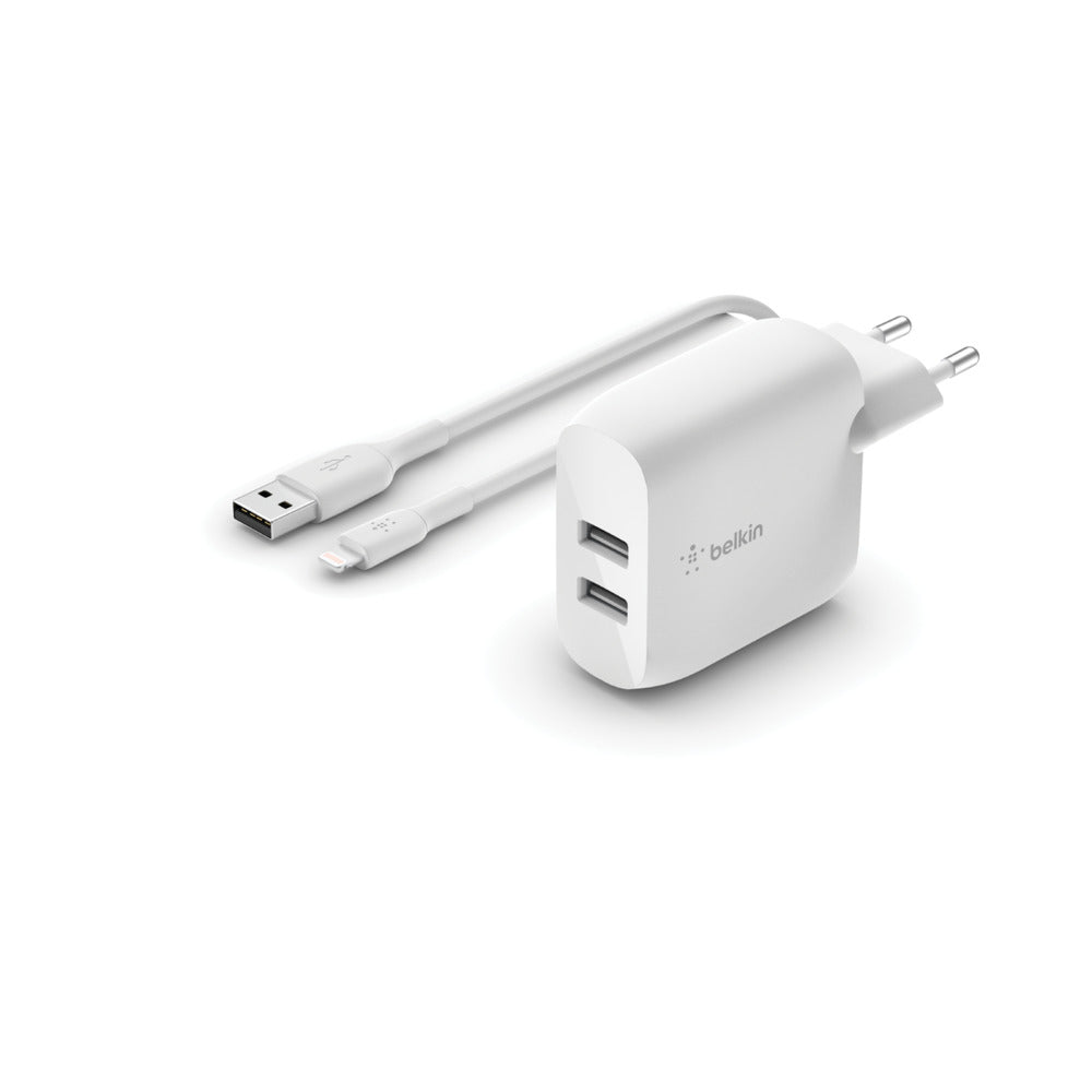 Belkin Ladegerät – 24 W, 2× USB-A