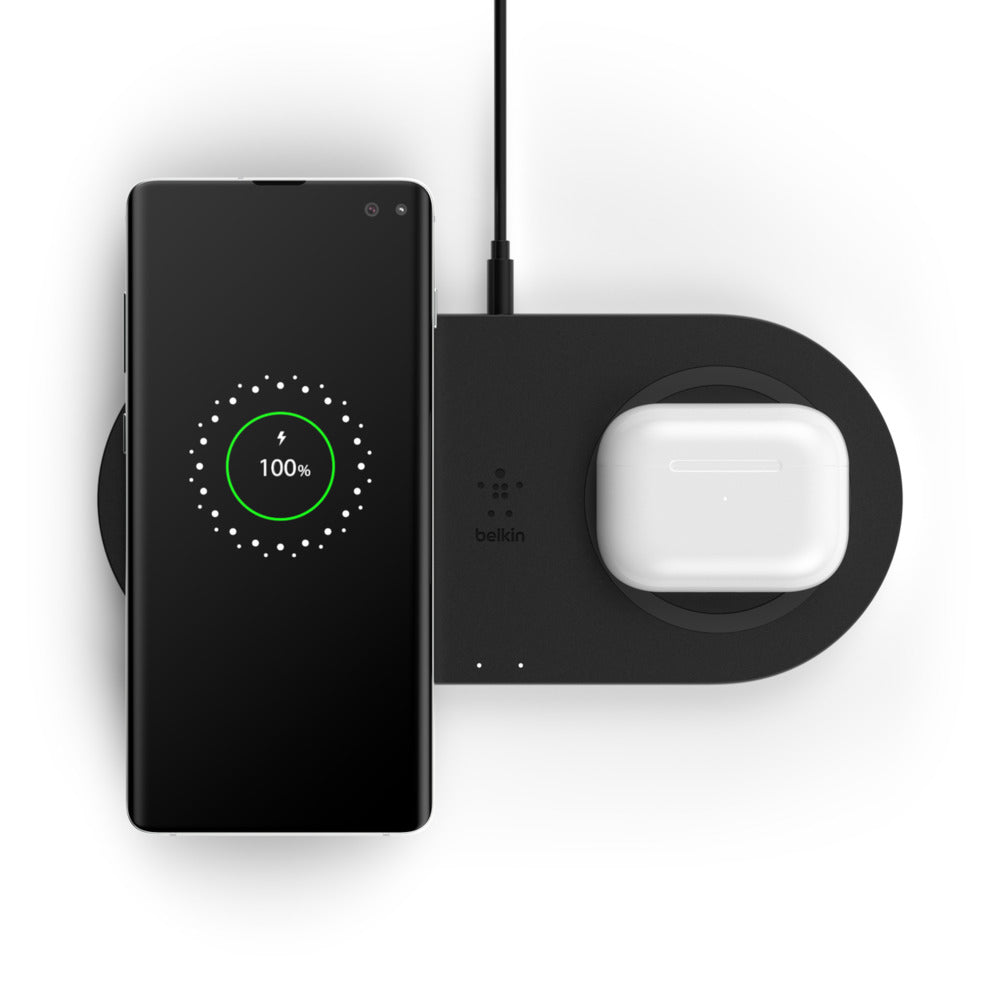 Belkin Ladestation – 2× 10 W, kabellos, mit Netzteil