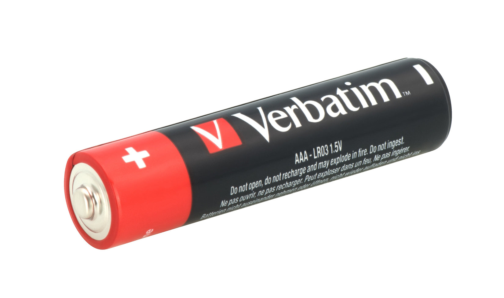 Verbatim AAA Batterien, Alkaline, 1,5 V – 10 Stk.
