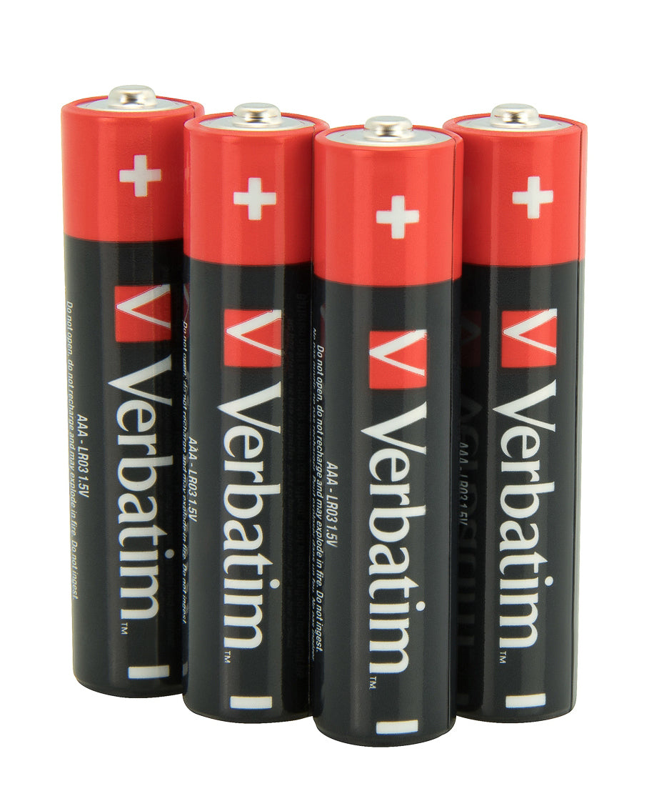 Verbatim AAA Batterien, Alkaline, 1,5 V – 10 Stk.