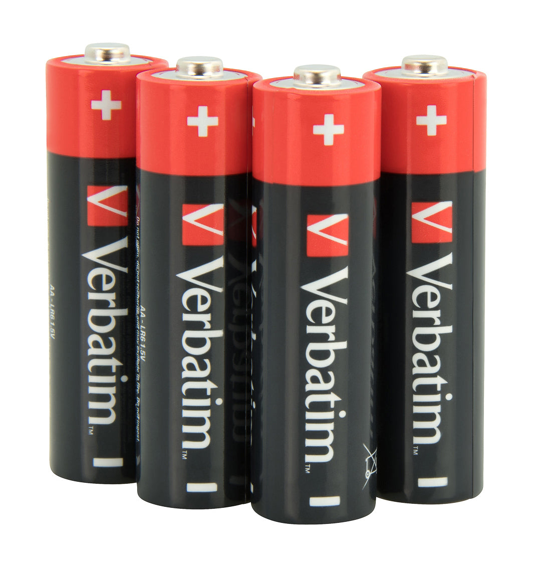 Verbatim AA Batterien, Alkaline, 1,5 V – 10 Stk.