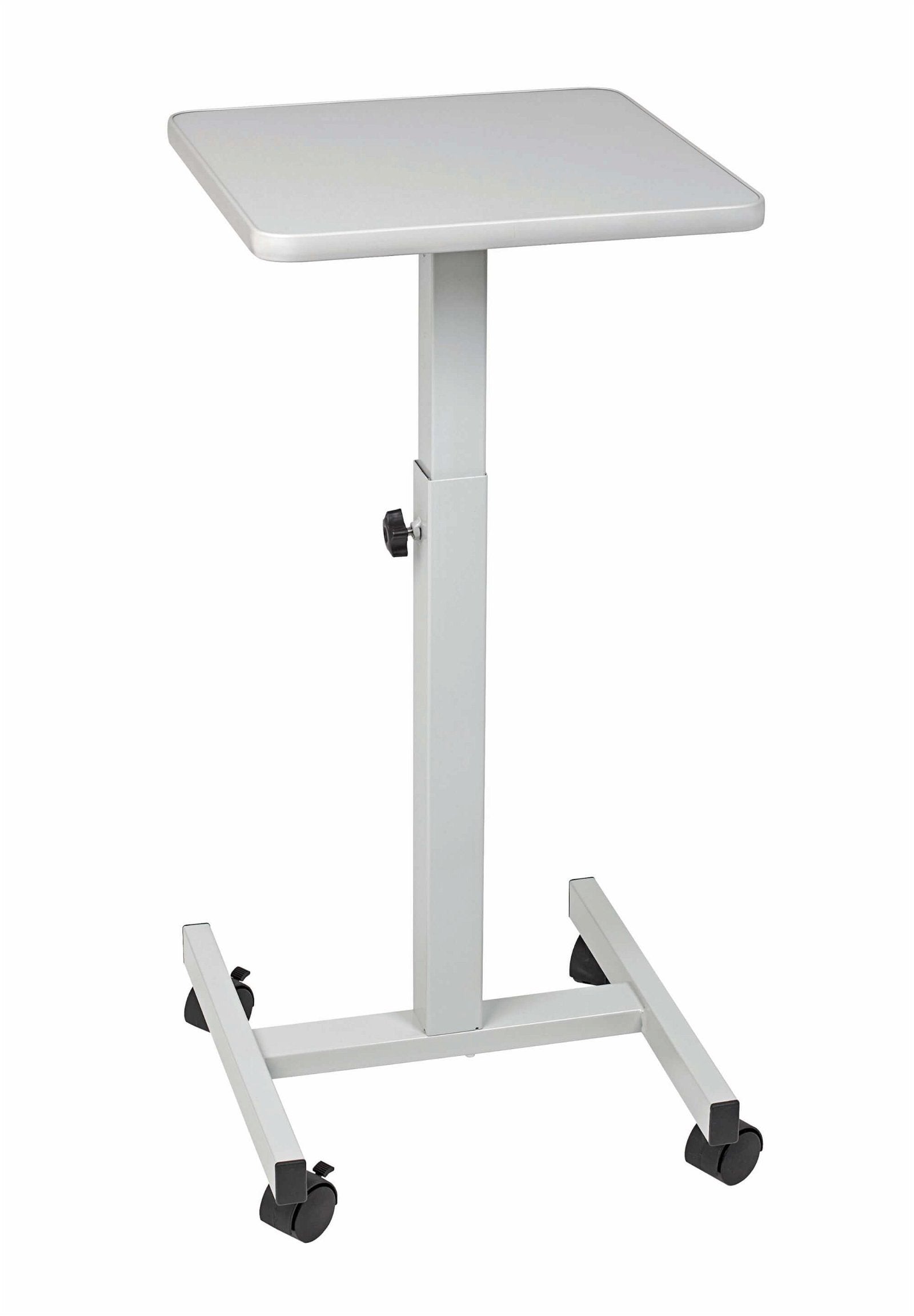 MAUL Projektionswagen – höhenverstellbar 64–100 cm, Tragkraft 20 kg, 4 Rollen (2 feststellbar), grau