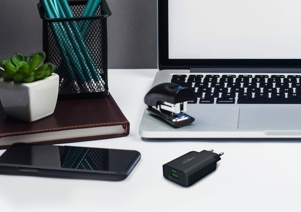 Ansmann HC218PD USB-Ladegerät 18 W – USB-A×1 – QC 3.0 – Schwarz