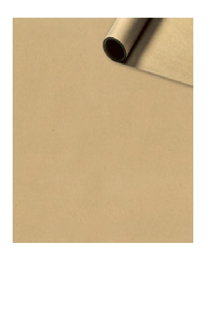 Stewo Geschenkpapier – Braun Kraft – Gestrichenes Papier, 70 g/m² – 700 × 2000 mm