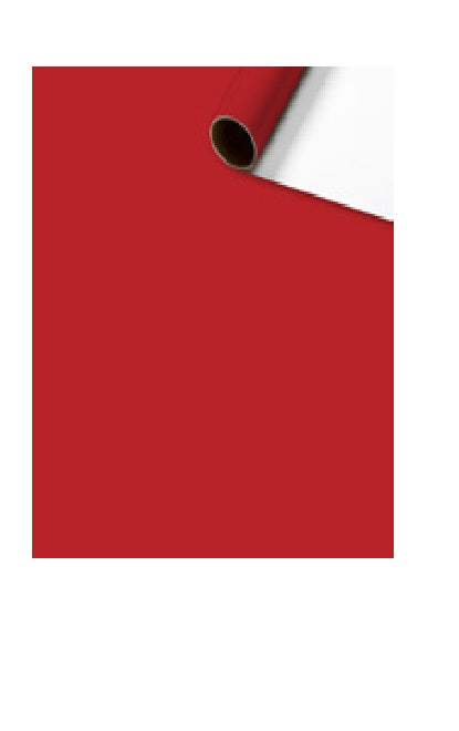 Stewo Geschenkpapier Rolle Everyday One Colour – dunkelrot – 700 × 2000 mm – 70 g/m², gestrichen, FSC