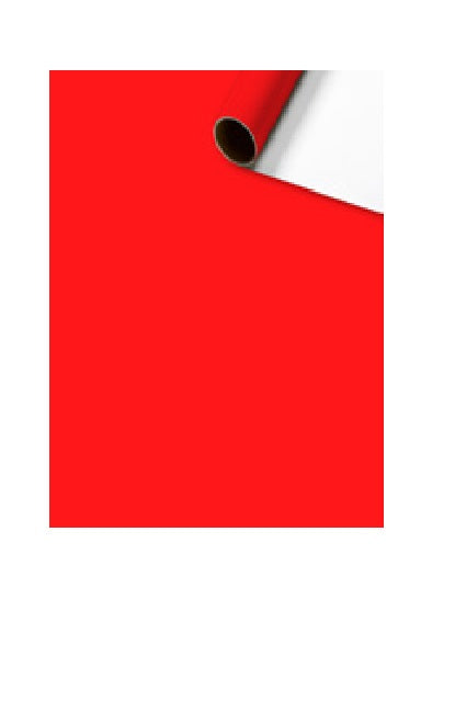 Stewo Geschenkpapier Rolle – Rot – gestrichenes Papier, 70 g/m2 – 700 × 2000 mm