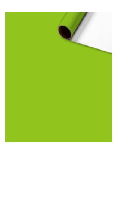 Stewo Geschenkpapier – hellgrün – gestrichenes Papier – 70 cm × 2 m – FSC-zertifiziert