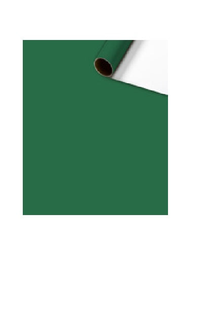 Stewo Geschenkpapier Rolle Everyday One Colour – Dunkelgrün – Gestrichenes Papier – 700 × 2000 mm – 70 g/m²