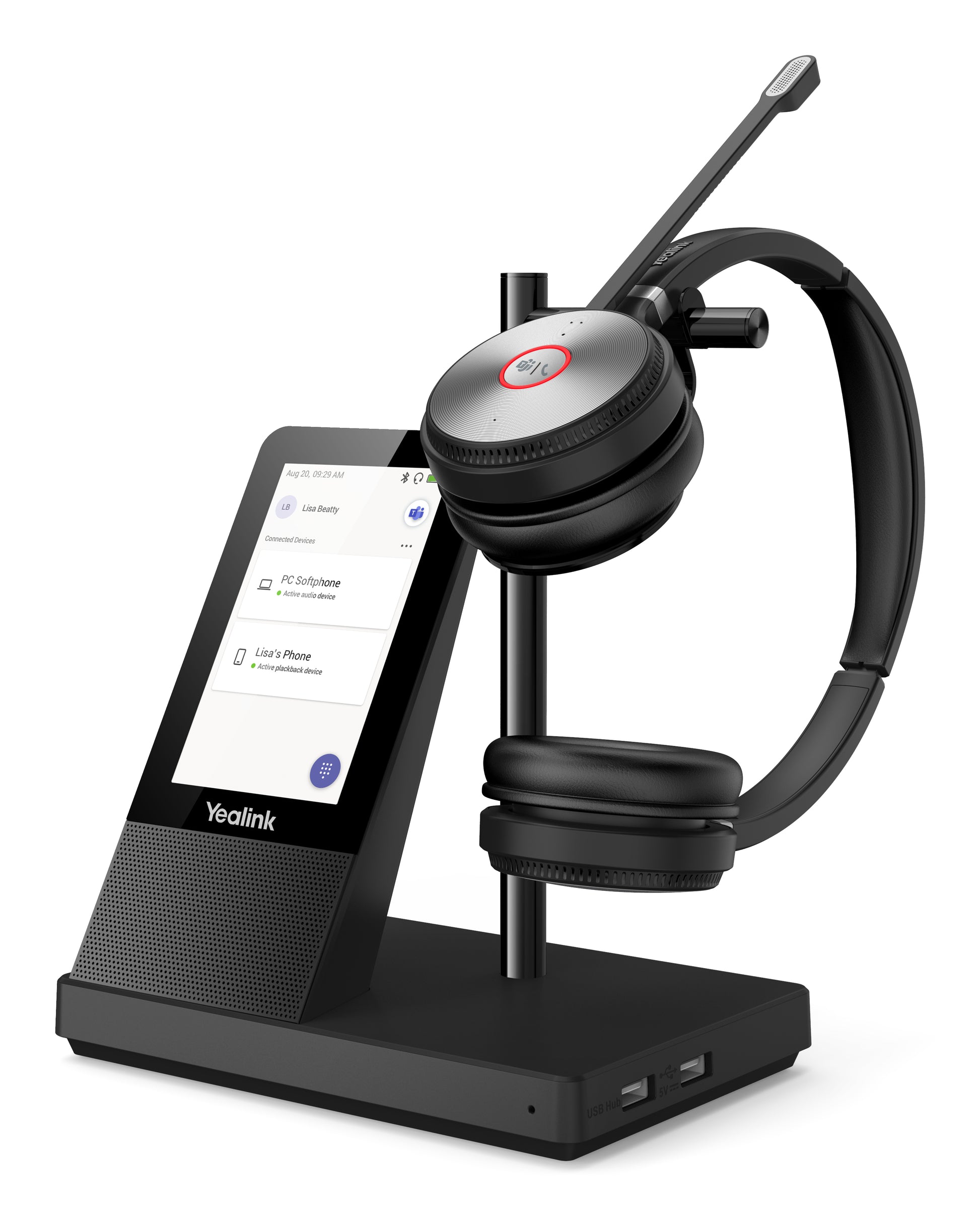 Yealink WH66 – Duo Headset – DECT – für Microsoft Teams