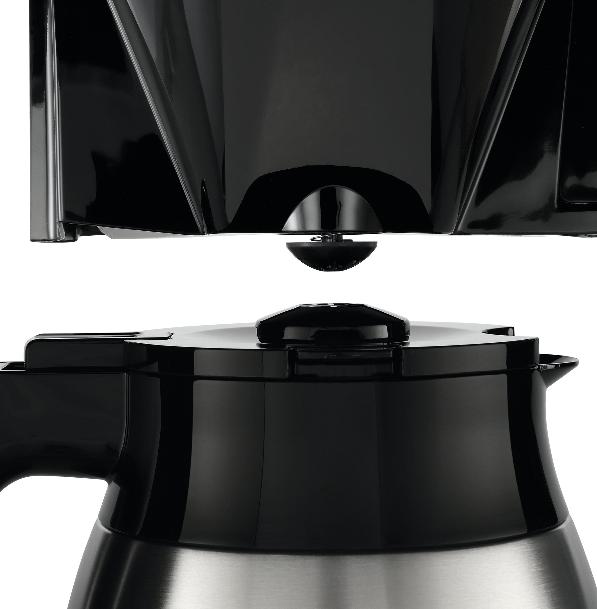 Melitta Look Therm Filterkaffeemaschine – 10 Tassen, Schwarz