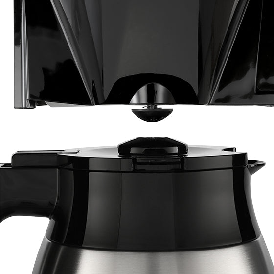 Melitta Look Therm Filterkaffeemaschine – 10 Tassen, Schwarz