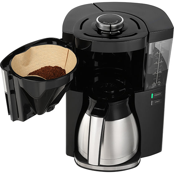Melitta Look Therm Filterkaffeemaschine – 10 Tassen, Schwarz