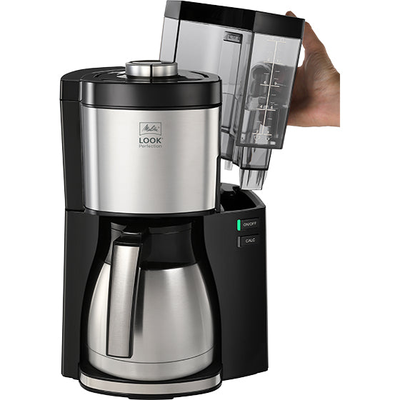 Melitta Look Therm Filterkaffeemaschine – 10 Tassen, Schwarz