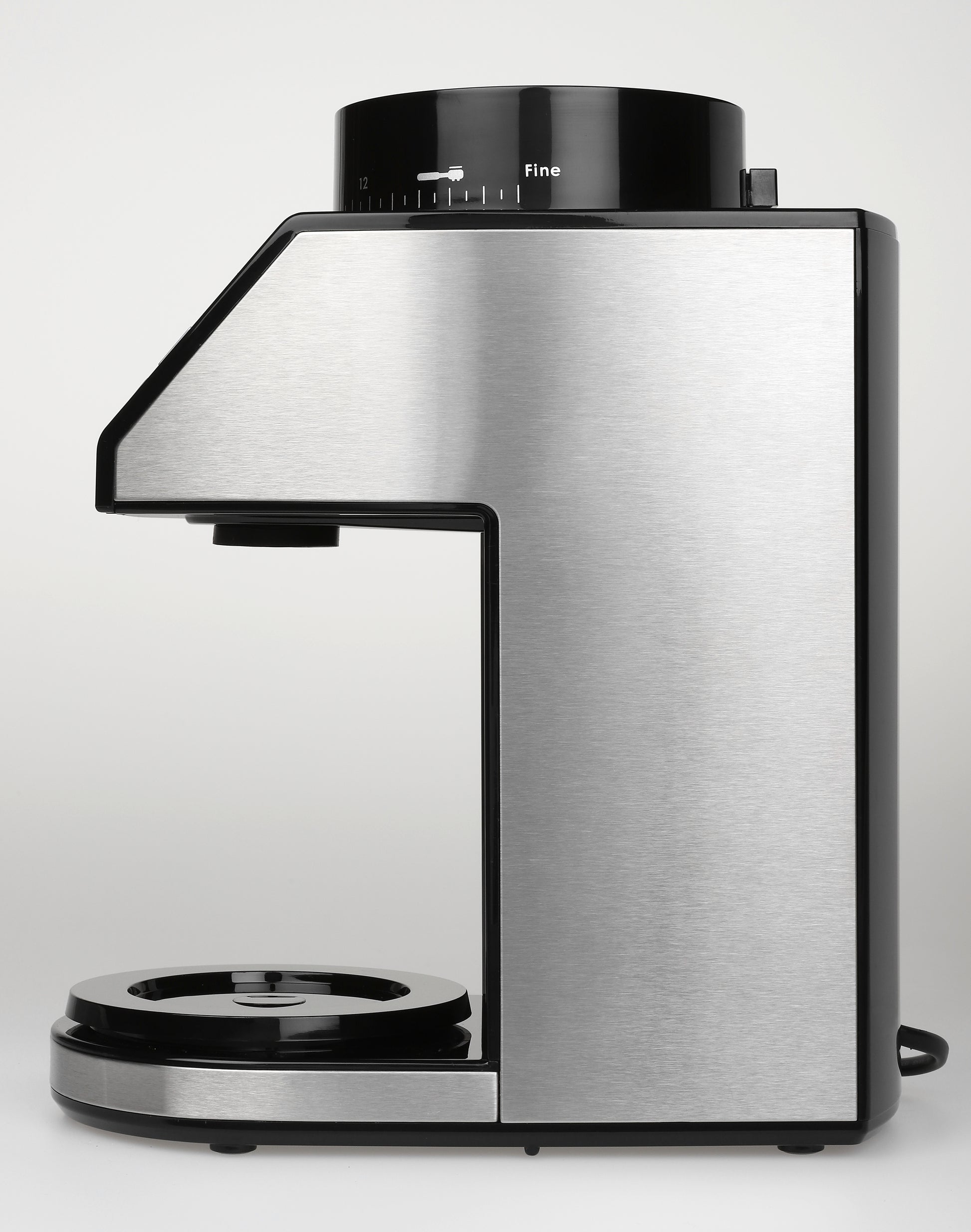 Melitta Kaffeemühle Calibra – Kegelmahlwerk, 39 Stufen, 375 g, 160 W, LCD-Display, Schwarz
