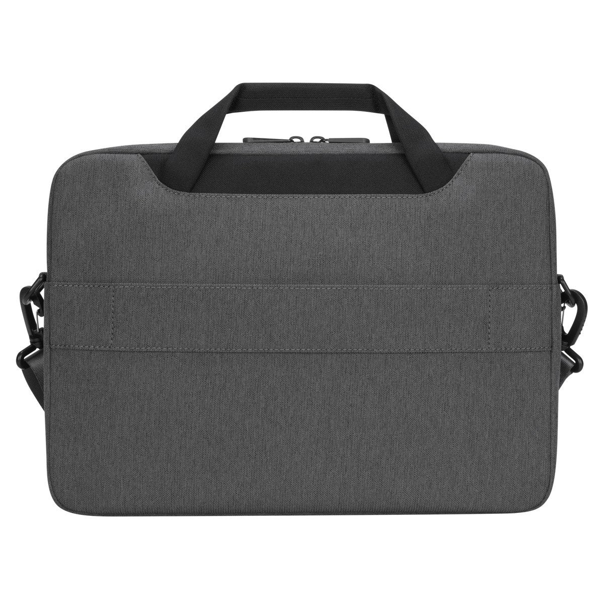 Targus Cypress EcoSmart Notebook-Tasche bis 14" – Abnehmbarer Schultergurt, Fronttasche – Grau