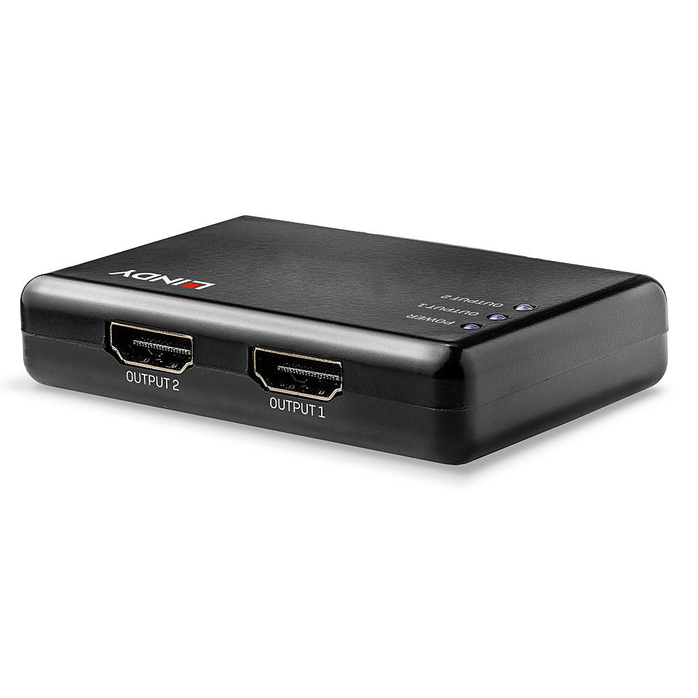 Lindy HDMI-Splitter, 1×2, 10,2 Gbit/s