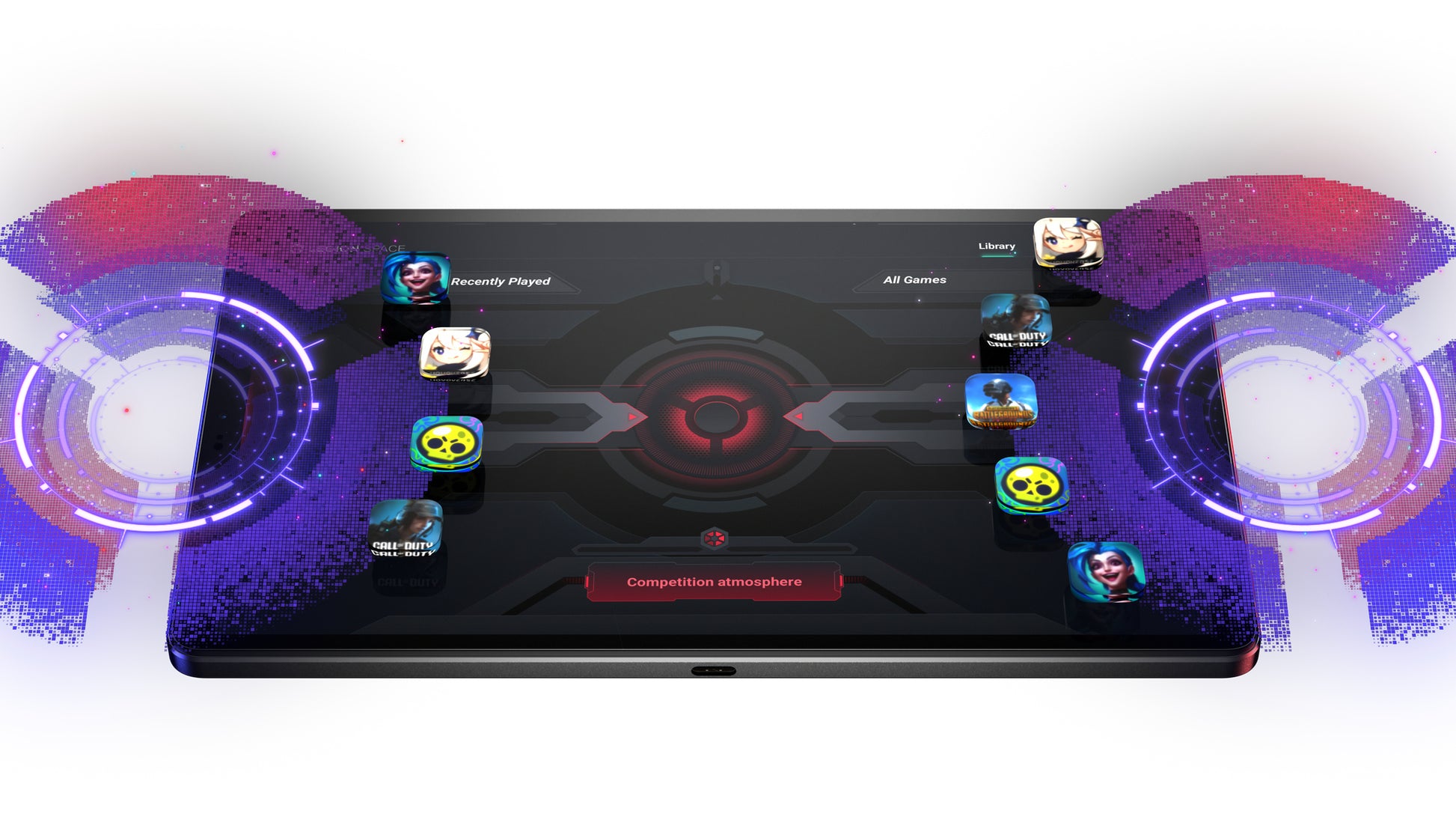 Lenovo Legion Tab – 8,8", 256 GB, 12 GB RAM, WLAN, Android 14, Schwarz