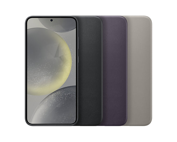 Samsung Backcover – für Samsung Galaxy S24+ – Taupe – Kunstleder