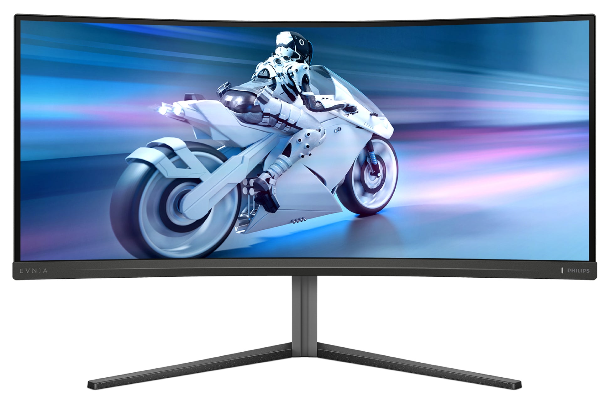 Philips Evnia 34M2C6500/00 – Monitor, 34", 450 cd/m², Gebogen, FreeSync Premium Pro, VESA 100 × 100, Weiss