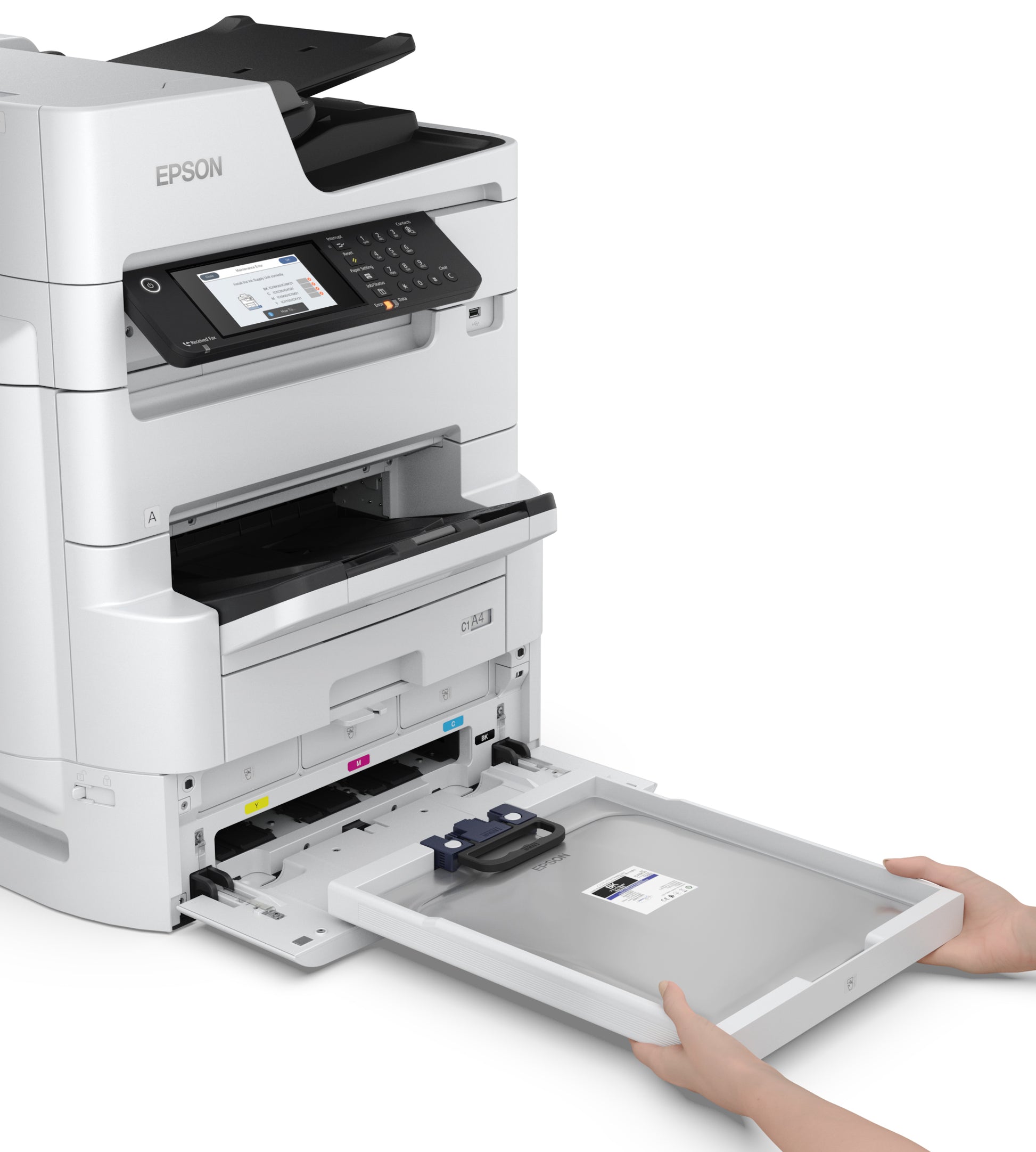 Epson WorkForce Pro WF-C879RD3TWFC – Farbiges Tintenstrahl-MFP A3, 4-in-1 – USB/LAN/WLAN – ADF – 35 ppm S/W