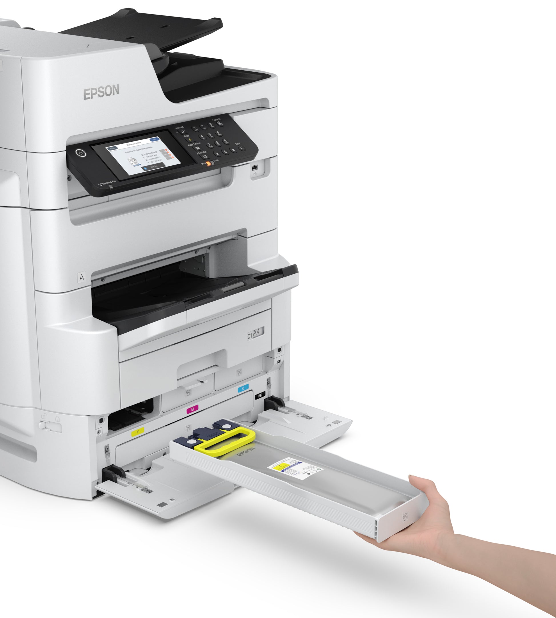 Epson WorkForce Pro WF-C879RD3TWFC – Farbiges Tintenstrahl-MFP A3, 4-in-1 – USB/LAN/WLAN – ADF – 35 ppm S/W