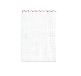 Elco Notizblock – A4 – 4 mm kariert – 100 Blatt – 65 g/m², grau, 5 Stück