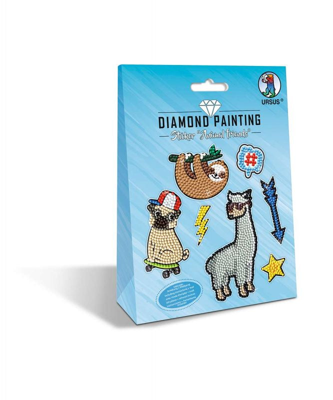 URSUS Sticker, Tiere, Mehrfarbig, 7 Stk