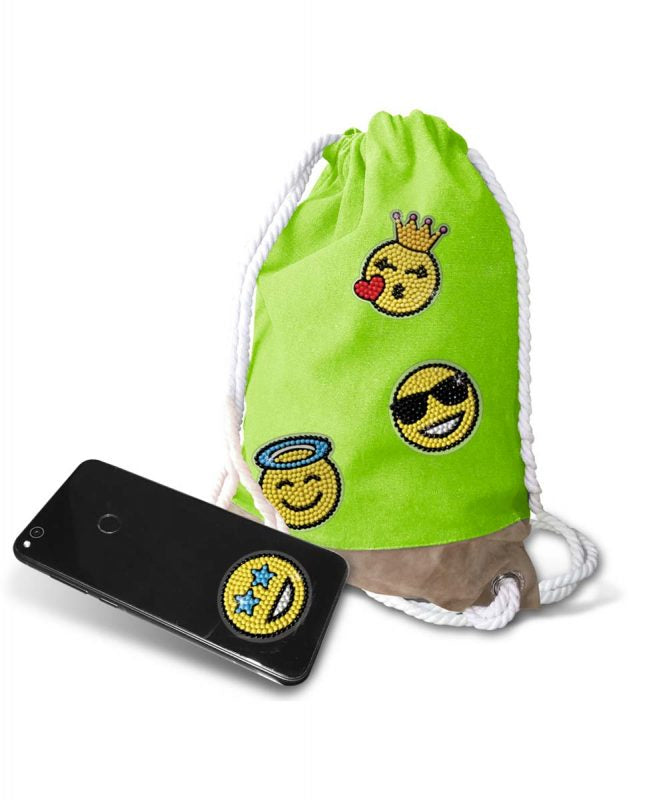 URSUS Sticker, Smileys, gelb, 6 Stk
