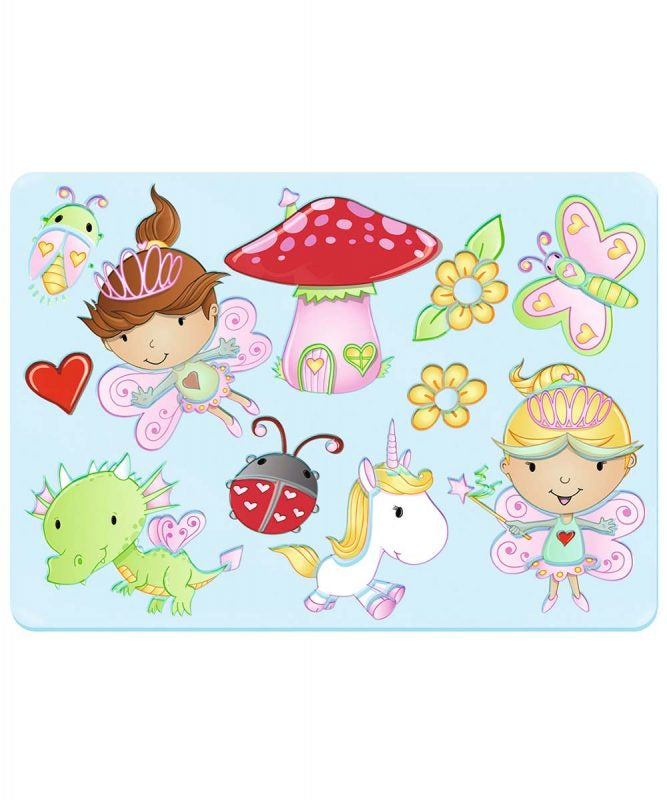 URSUS Malschablone, Prinzessin, 18,9 × 26,8 cm, Mehrfarbig