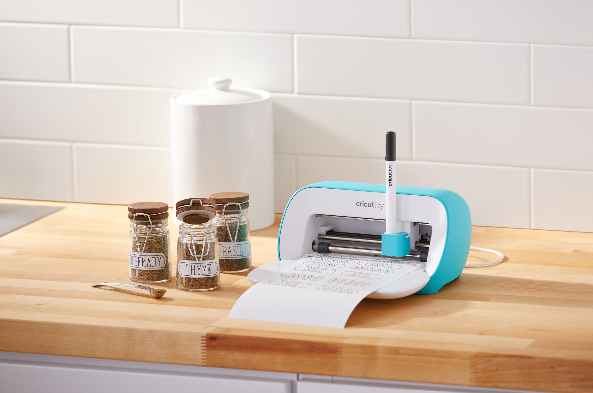 Cricut Schneideplotter Joy – max. Breite 105 mm, Materialdicke 1 mm, Mint