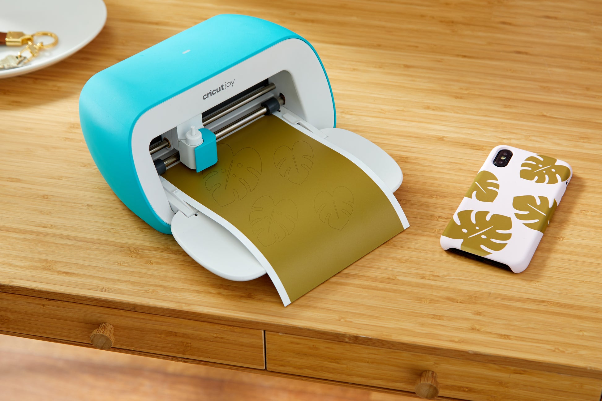 Cricut Schneideplotter Joy – max. Breite 105 mm, Materialdicke 1 mm, Mint