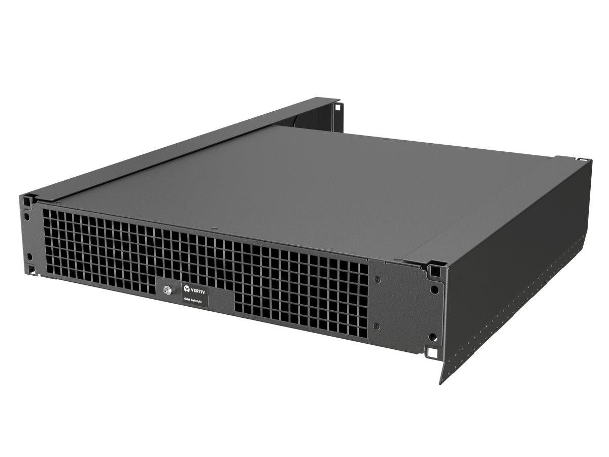 Vertiv – Lüftereinheit 2U, aktiv, 319,4 m³/h, Schwarz