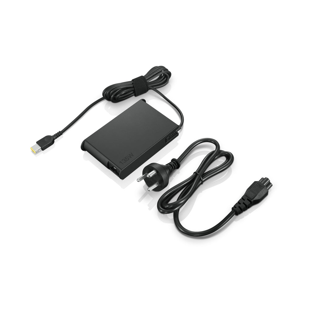 Lenovo ThinkPad Slim Netzteil 135 W – für ThinkPad-Laptops, schwarz